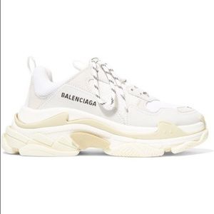 Balenciaga Triple S white size 37